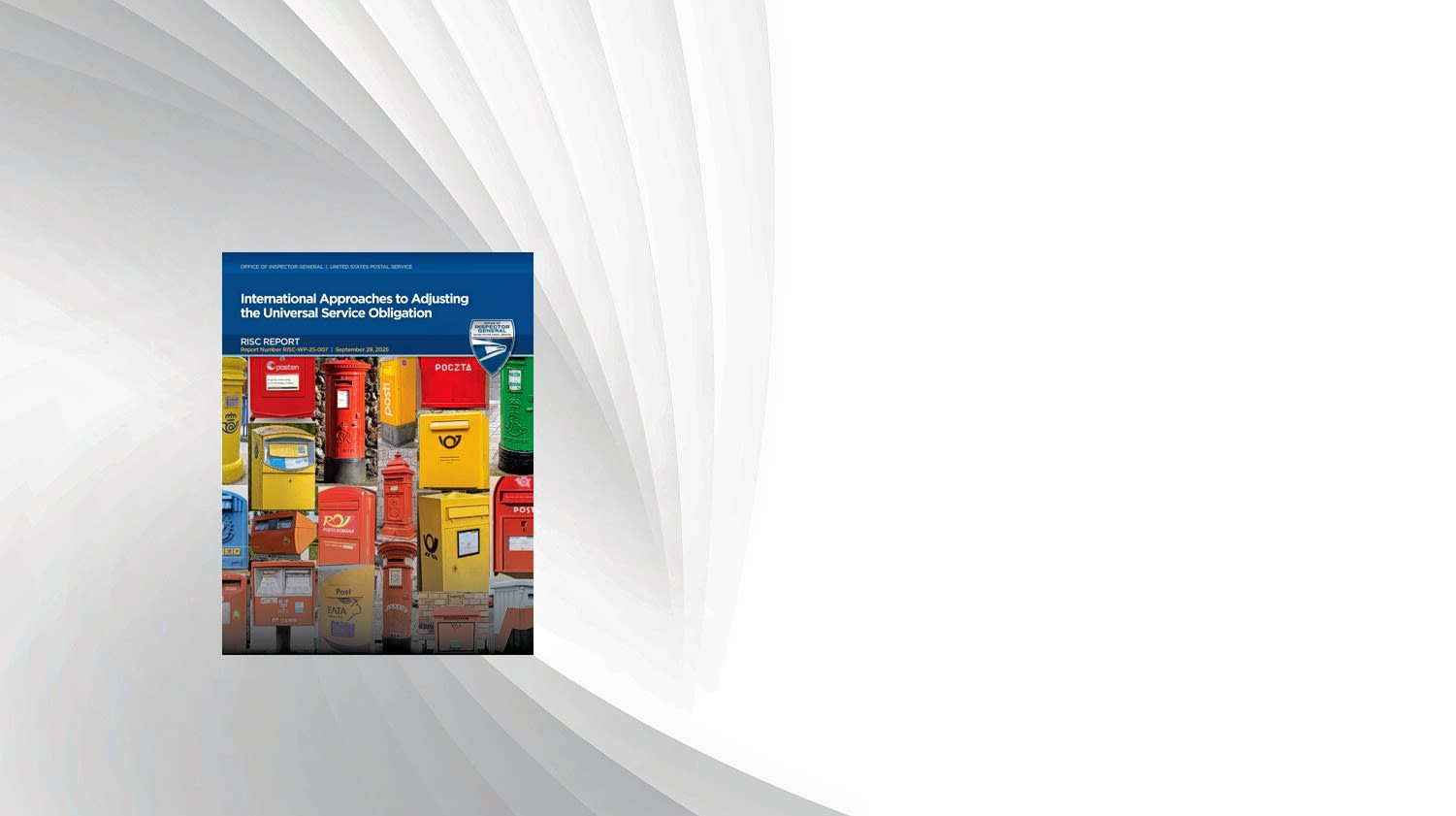 Cover of the OIG white paper